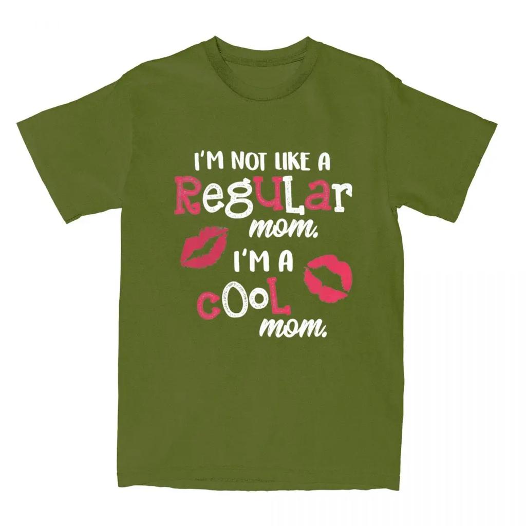 Men Women's I'm Not Like A Regular Mom I'm A Cool Mom T-Shirts Merch Fashion Funny Mothers Day Gift T Shirt