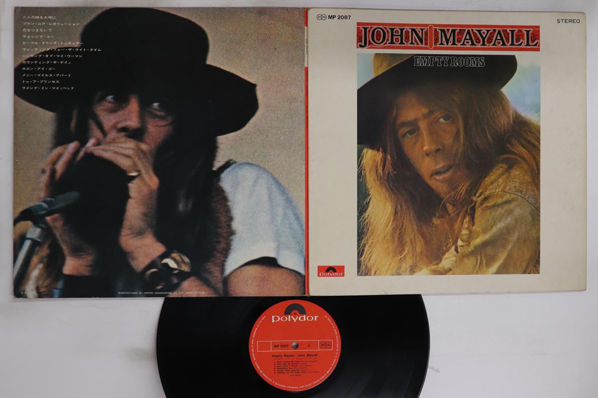 

LP Record JOHN MAYALL - Empty Rooms MP2087 POLYDOR 1970 Japan Rock Used