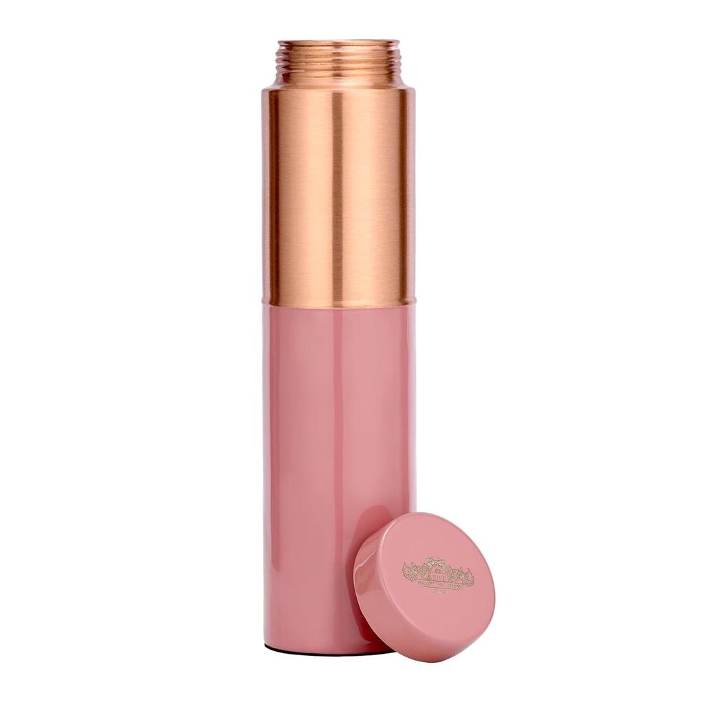 Pure Copper Water Bottle 1.2 litres (Vintage Half Cherry)