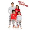 Comfy Family-matching Christmas Pajamas Sleepwear Set Women Men Kids Long Sleeve Deer Nightwear