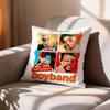 Pop RockSOS Seconds of Summer   Pillow Case Pattern Printed Pillowcase For Living Room Sofa Cushion Cover