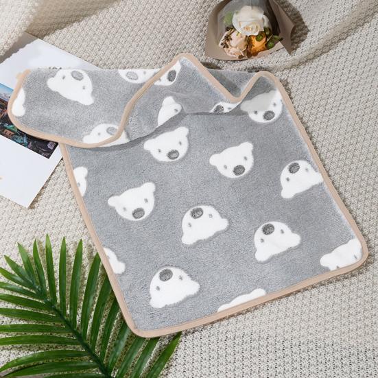 Yousheng Pet Dog Blanket Soft Fluffy Fleece Sleep Mat Bright Color Washable Non-Fading Winter Warm Puppy Kitten Blanket