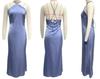 2024 Spring/Summer Sexy Solid Color Sleeveless Backless Slim Dress for Women