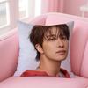 Korea KPOP TTWS YYOUNGJAE Cushion Cover Pillowcase Short Plush Invisible zipper Room Sofa Cushion Cover
