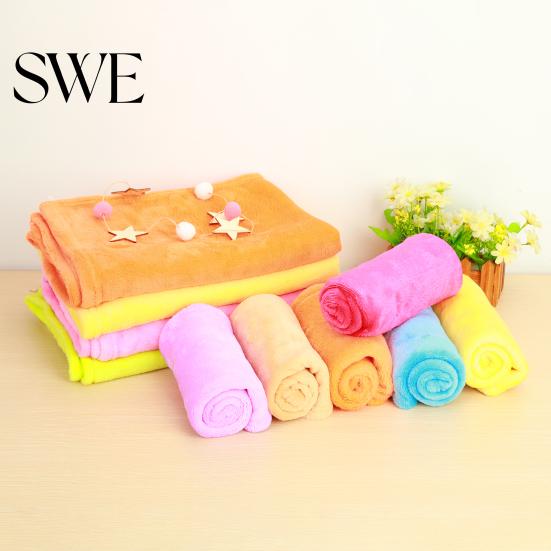 Couvertures en Polaire Corail Couleur Unie Peluche Couleur Unie Universelle Épaisse pour Canapé Canapé Couverture en Fourrure