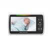 EU 2.4G Wireless Video Baby Monitor 5.0 Inch LCD Digital IR Night Vision Intercom Temperature Sensor Lullabies Baby Video Monitor SM650A