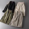 Fashion Brand Japanese Style Ankle-Tied Straight Cargo Pants Autumn and Winter