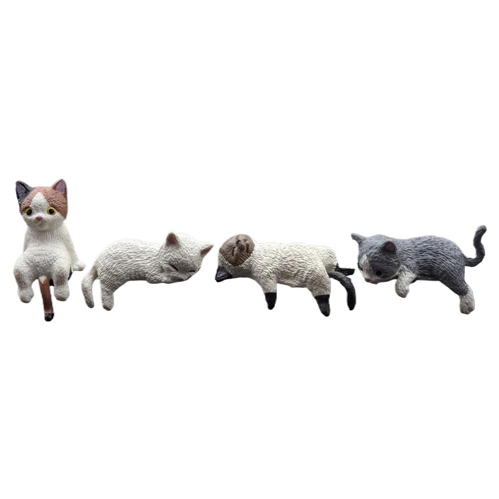 Cute Cat Car Screen Ornaments Multi-Purpose Car Central Control Decor Doll Auto Cartoon Decoration Doll for Car Desktop Decor
