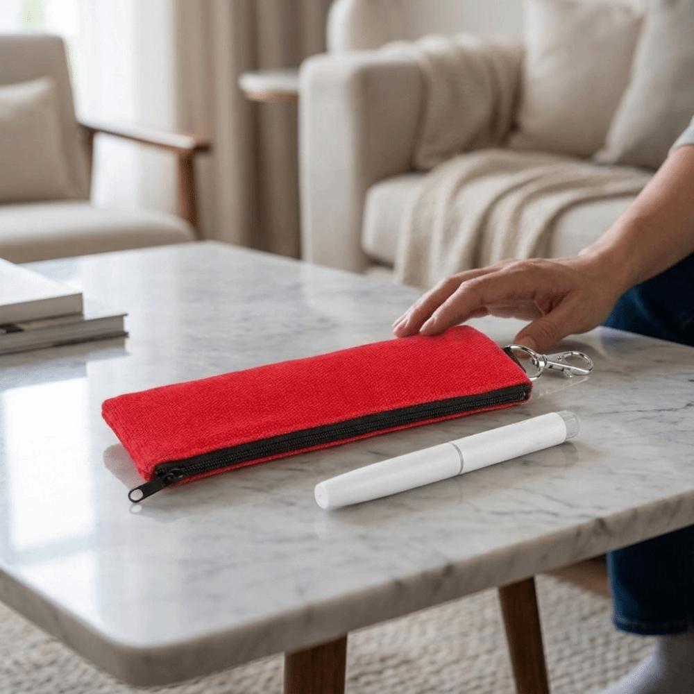 Large Capacity Insulin Pens Storage Bag Oxford Cloth Glaciated Cold Storage Bag for Home