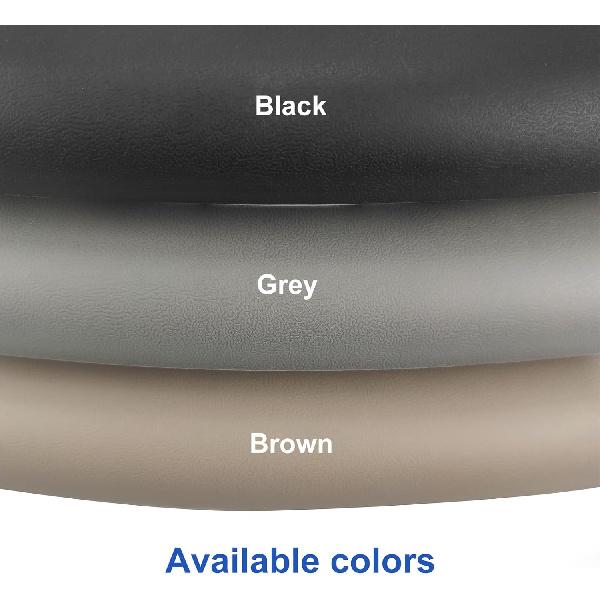 Center Console Cup Holder Armrest Replacement Pad Compatible With Ford F250 F350 F450 F550 1999-2010 Grey(Hard Plastic NOT Padded)