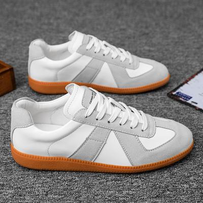 Novos Sapatos Brancos de Celebridade da Internet Sapatos Respiráveis Forrest Gump Versátil Sola Reta Sapatos Esportivos e Casuais Sola Macia