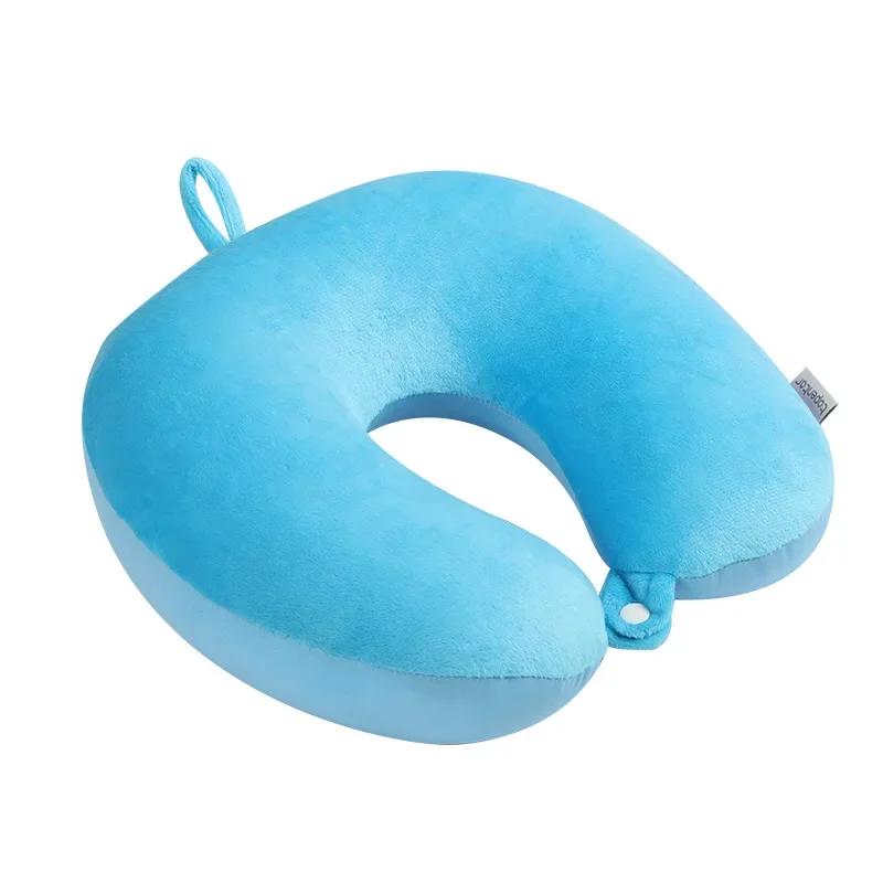 Ushaped Pillow Foam Particles Slow Rebound Filler Outdoor Travel Airplane Car Nap Neck Pillow Neck Pillow Home and Garden