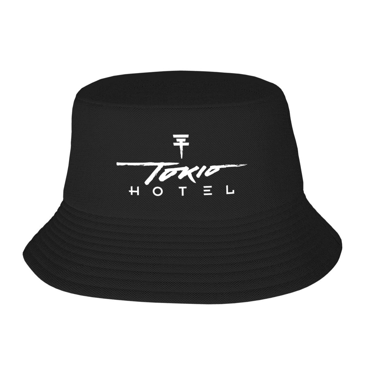 

Custom GerUnisex Rock Music Tokio Hotel Bucket Hat Unisex Women Beach Sun Summer Camping Fishing Cap