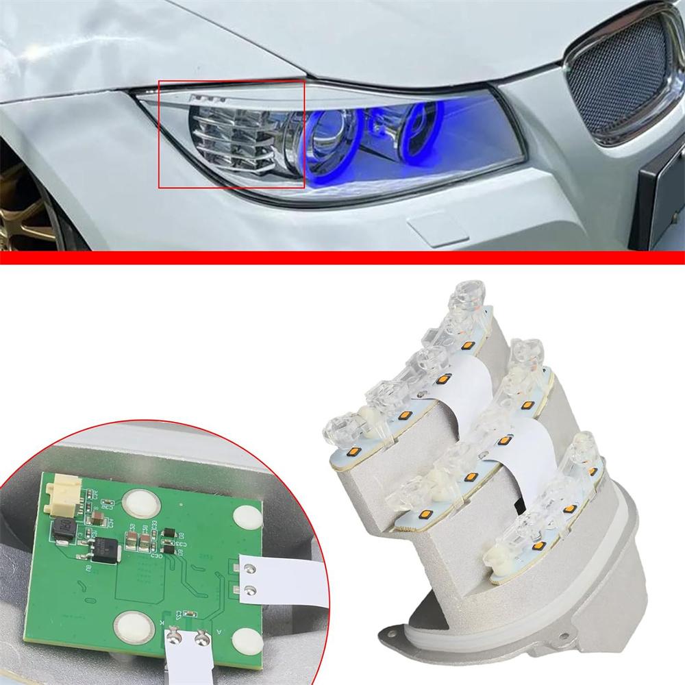 Front Right LED Turn Signal Light Xenon Headlight Module For BMW 3 Series E90
