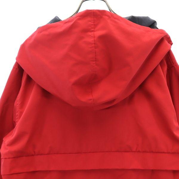 unused VAST222 18AW made in Japan Side zip Anorak Parker 2 Red Men's Used