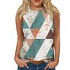 Women's Casual Tunic Tops To Wear With Leggings Sleeveless Shirts Flowy Tanks Blouses