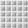 Chic Letter Cushion Rose Gold Glitter Throw Pillow Case Cover Designed For Trendy Home Sofa Decor 45cm