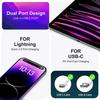 Multi Port PD Charger with 3 USB Ports Type C Compact Travel Charger Fast Charging Adapter