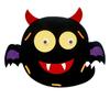 Halloween-Filz-Süßigkeitstasche, dekorative Kürbistasche.