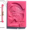 Zodiac Animal Silicone Mold Set: Cartoon Sugar Painting Lollipop Cow Template.