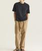 Oteumilkape Herringbone Fatigue Pants - Beige