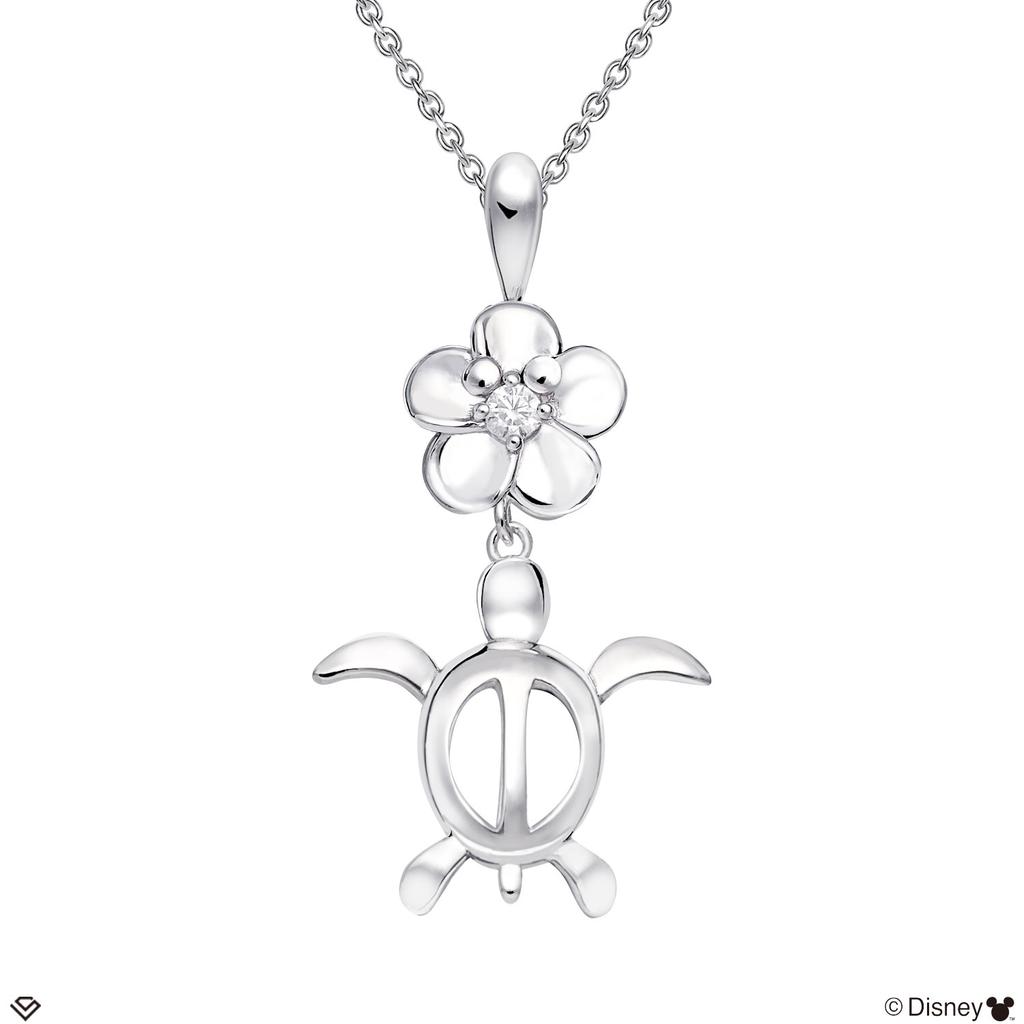 Lara Christie Necklace Women Hawaiian Jewelry Silver Disney Mickey Honu Birthday Gift
