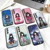 L-Lovely S-Santoro G-Gorjuss Series Phone Case For Samsung Galaxy A73,A72,A71,A70,A53,A52,A51,Others Soft Black Shell