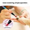 Yousheng 12 Colors Pet Nail Art Pen Set Quick Dry Brush Fun Creative Pet Paw Nail Polish Pens DIY Pet Manicure Supplies for Puppy Cat Small