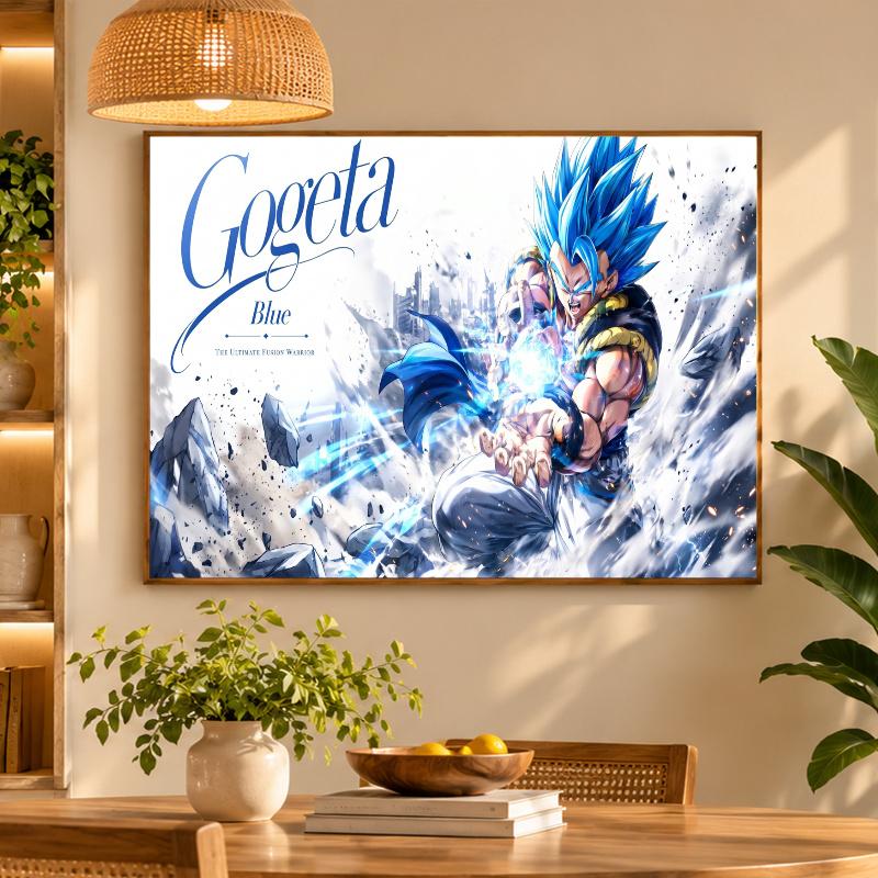 5D Diamond Painting Gogeta DIY Full Drill Diamond Art Kit Home Decoration