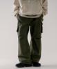 EZKATON Staff Cargo Pants Khaki Kmlp6726