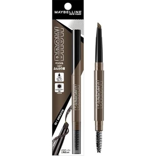 MAYBELLINE Eyebrow Fashion Brow Powder In Pencil N BR-1 Natural Dark Brown Pencil Men's Pencil