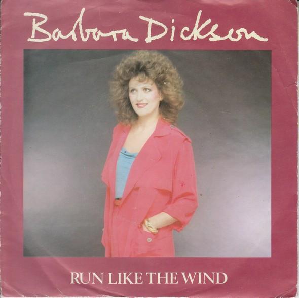 

7inch Record BARBARA DICKSON - Run Like The Wind EPCA1858 Epic 1981 UK Pop Used
