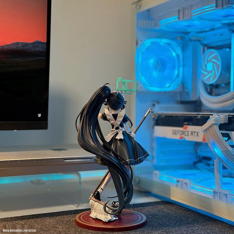 Blue Archive Tendou Alice Anime Maid Figure - Cute Bishoujo Ornament Gift Model