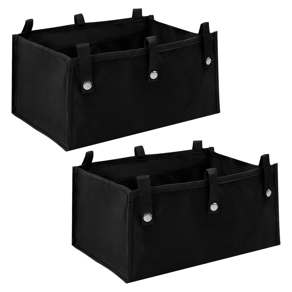 2/1Pcs Foldable Large Rollator Walker Basket Oxford Cloth Under Seniors Women Men Seat Rollator Bag Basket for 4 Wheel Rollator