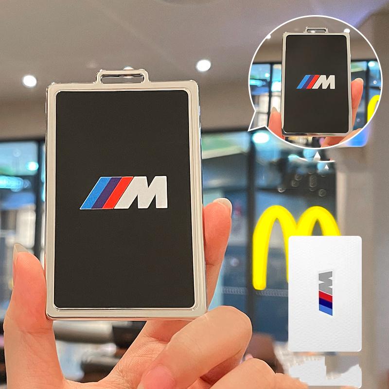 

New TPU Car Smart Remote Key Case Cover Shell for BMW Card NFC Card Pack New 5 Series New 3 Series x5 X7 Keychain Accessories