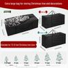 Oxford Cloth Large Capacity Christmas Tree & Furniture Storage Bag - Rainproof & Dustproof Cover