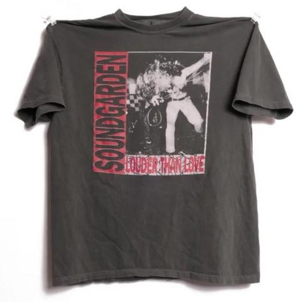 Soundgarden Louder Than Love black cotton band tee AN65506 XL