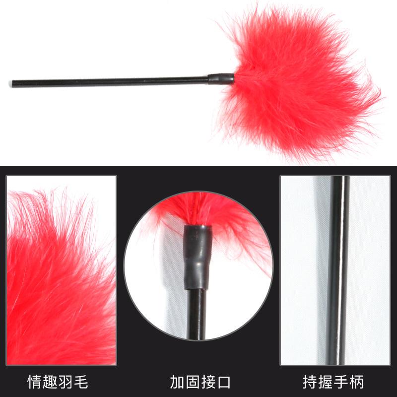 SM Short Rod Feather Stick Couple Foreplay Alternative Toys Adult Sexual