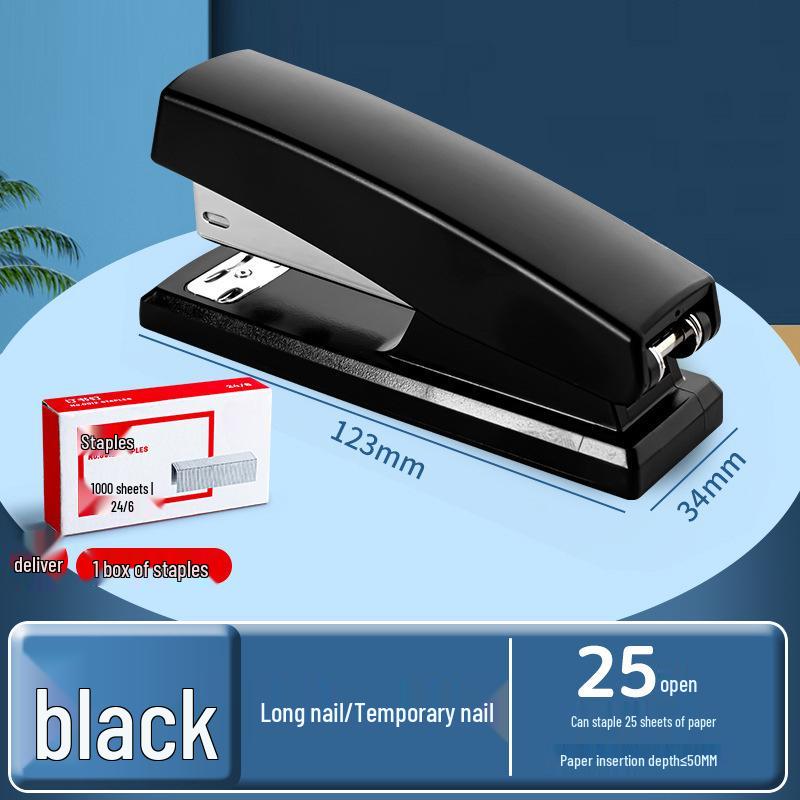 Universal Heavy-Duty Stapler - Labor-Saving, Thickened Design for All Sizes (Large, Medium, Small)
