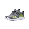 adidas Rapidaflex El I Abrasion Resistant Low Top Toddler Shoes Gray Green Infant And Toddler AH2572