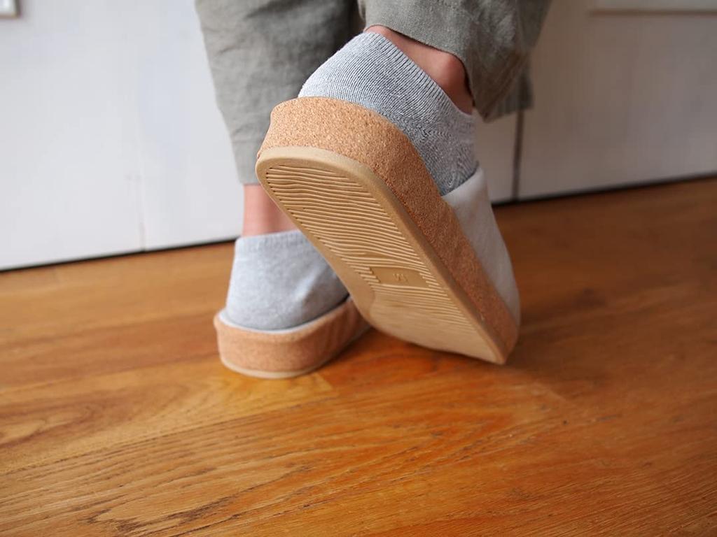 Daikai PU Platform Size 73581 Slippers, Large, Khaki, L,