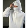 Men and Women Y2K Gothic Harajuku Spring Autumn Winter Item Double Hooded Sweatshirt Men Hooded Mask Zipper Jacket
