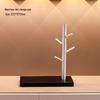Bamboo Water Drop Key Holder and Accessory Rack for Entryway