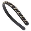Chanel Katyusha Other Accessories COCO Mark Chain Black / Silver Lambskin Women Used