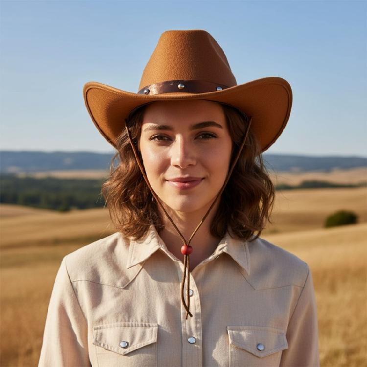 Popular Fedoras Hat Adjustable Band Western Hat For Concerts Parties And Everyday Use Women Men Unisex Party Headwear