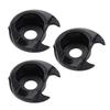 3pcs Multifunctional Sewing Machine Bobbin Case Plastic Easy Installation Bobbin Container Replacement Part for FHSM 505A