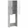 Toilet Cabinet HAARLEM Concrete Grey 66 x 25.5 x 190 cm