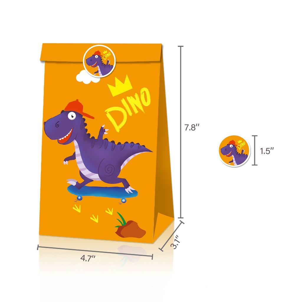Geschirr-Ballon-Set mit Cartoon-Dinosaurier-Motiv, für Kindergeburtstage, Einweggeschirr, Veranstaltungsort-Dekoration, Fotografie-Requisiten