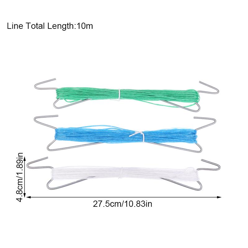 10Pcs Plant J-Hooks + 10M Rope + 20Pcs Clips Set | Tomato Grape Pepper Growing Support Clips | Garden Vine Plant Hanging