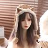 Keep Warm Plush Beanie Hat Windproof Ear Protection Hat Soft Cat Ear Pullover Hat  Girls